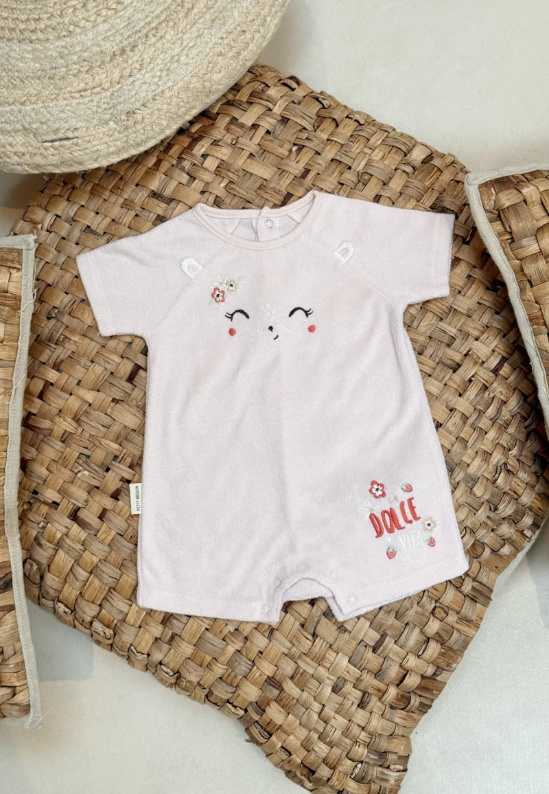 Barboteuse bébé en éponge Saona