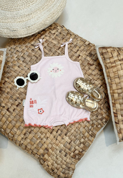 Barboteuse bébé en éponge Saona