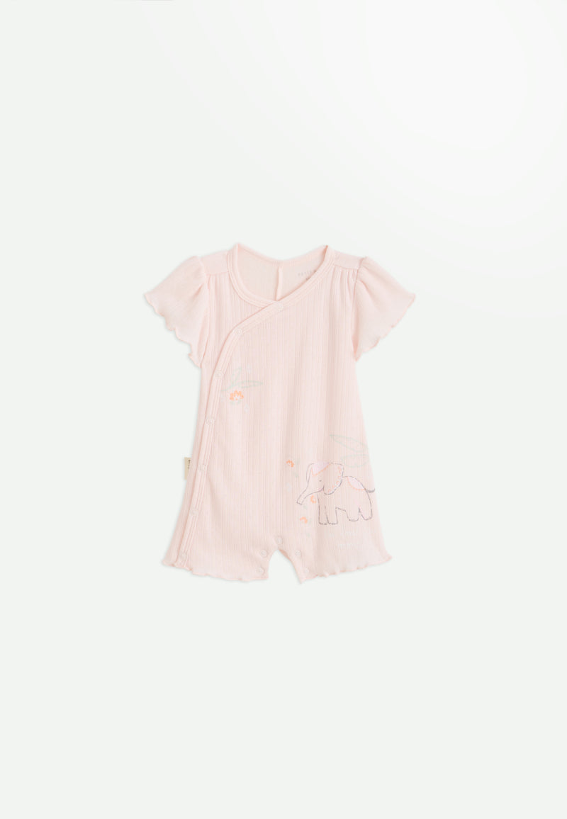 Barboteuse bébé en pointelle Badian