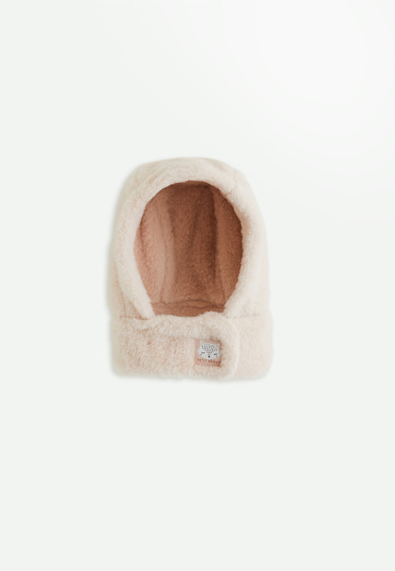 Cagoule bébé en fausse fourrure Doucette