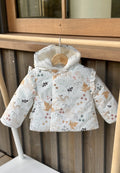 Doudoune bébé imperméable doublée sherpa avec capuche Bloom