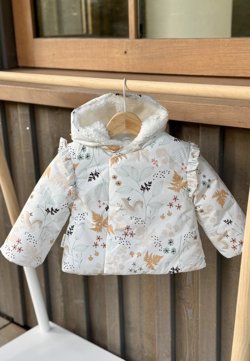 Doudoune bébé imperméable doublée sherpa avec capuche Bloom