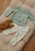 Ensemble bébé gilet et pantalon en molleton ultra chaud Kenya