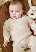 Ensemble bébé gilet et pantalon en tricot Mini Rêve