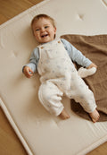 Ensemble salopette bébé en coton matelassé et t-shirt Voix Lactée