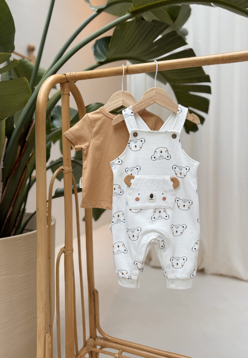 Ensemble salopette bébé et t-shirt Mini Rêve
