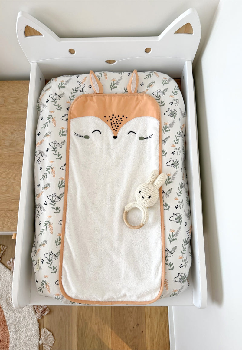 Housse de matelas à langer + tapis de change Frimousse