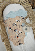 Lot de 2 bodies bébé manches courtes Bento