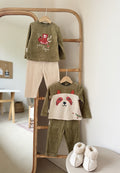 Lot de 2 pyjamas enfant 2 pièces en velours Gustin