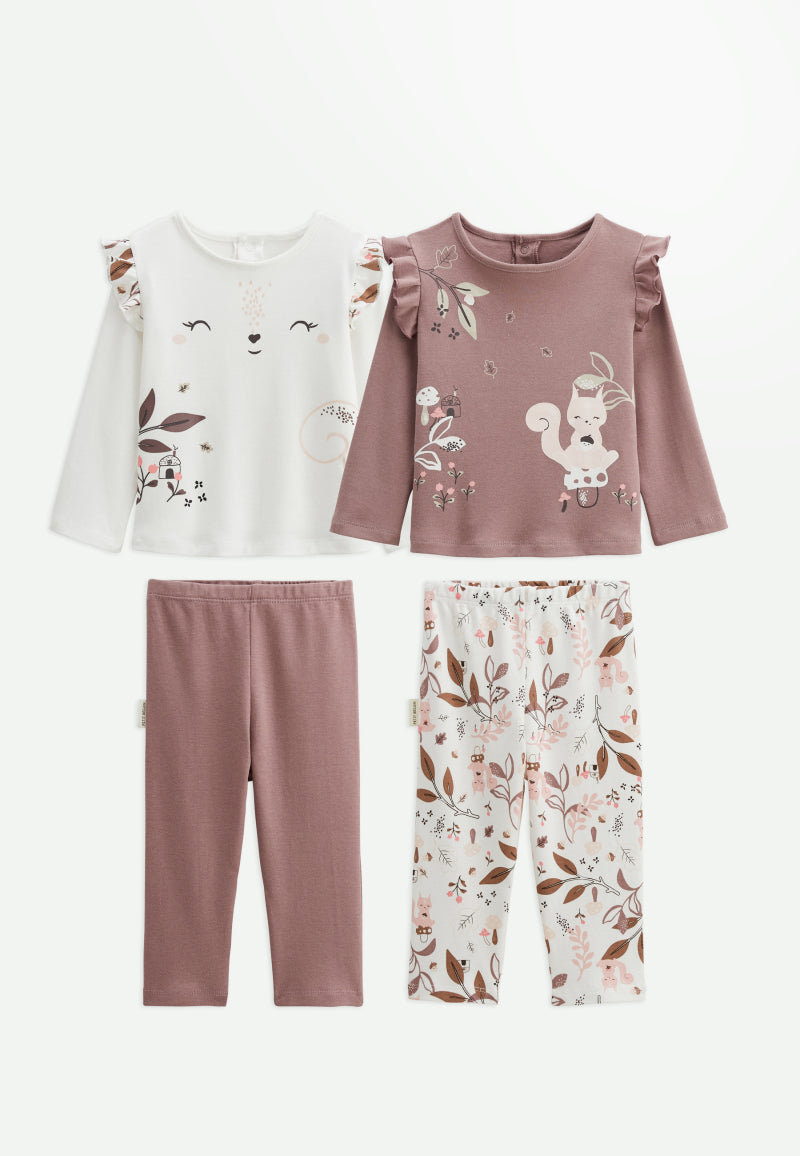 Lot de 2 pyjamas enfant 2 pièces Sora
