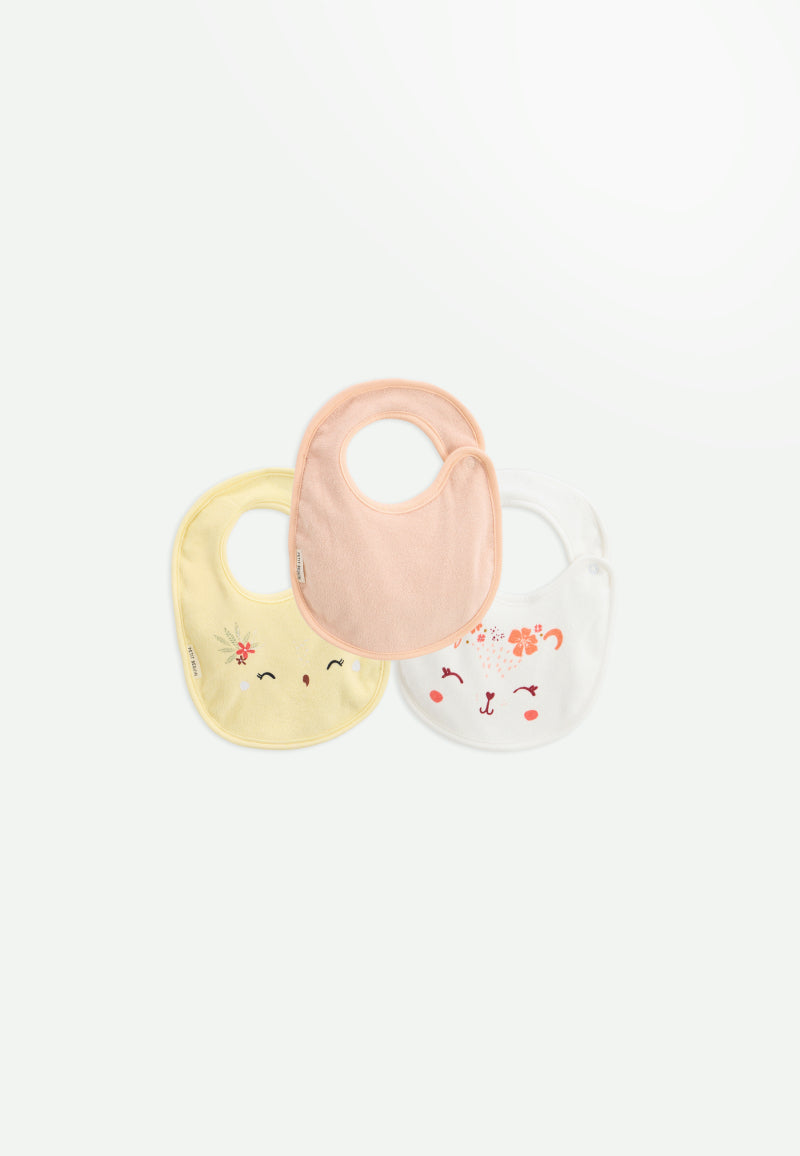 Lot de 3 bavoirs bébé Badian