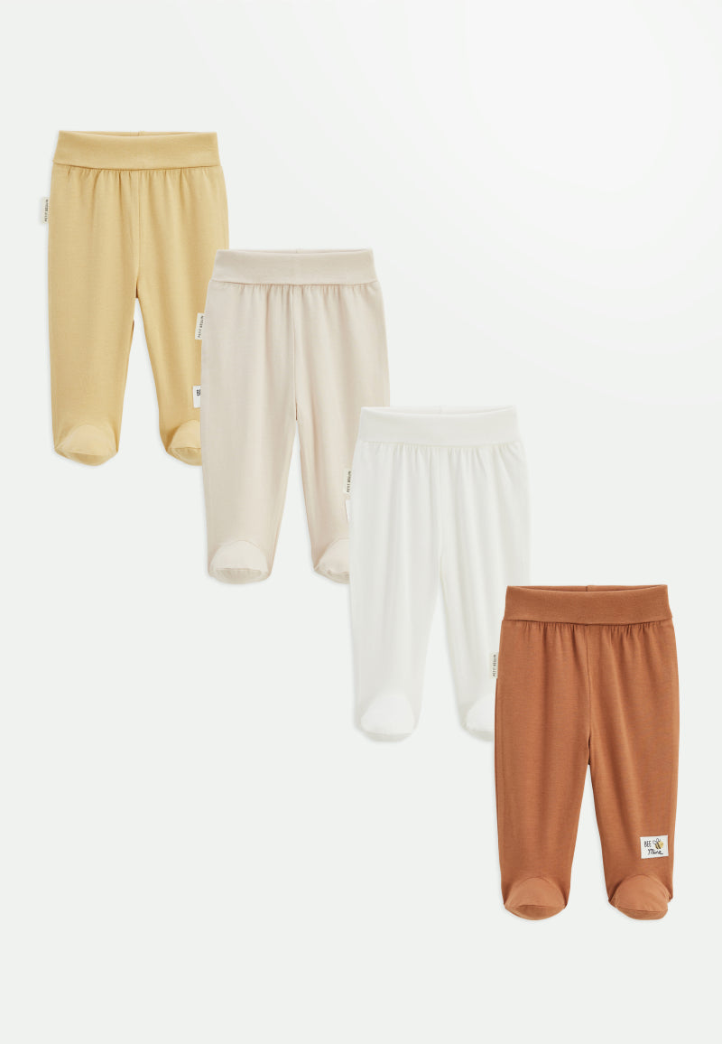 Lot de 4 pantalons bébé Eden