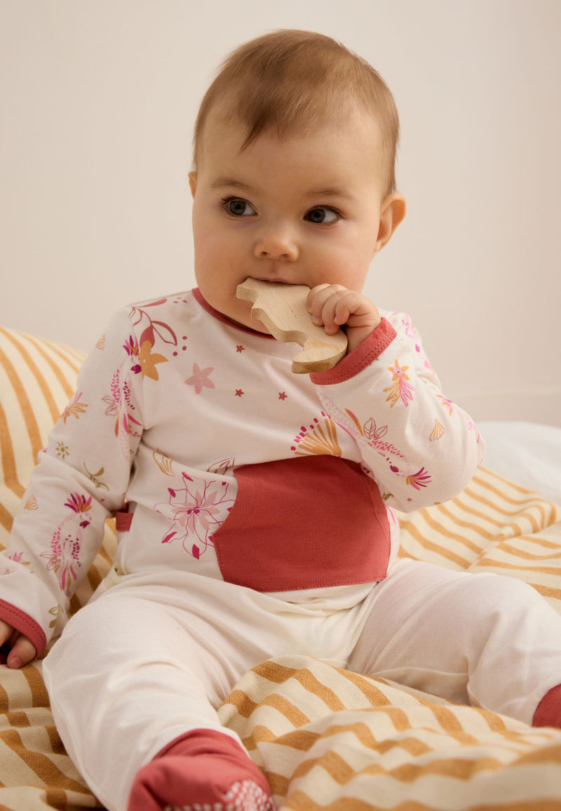 Pyjama bébé à pieds retroussables Fiesta