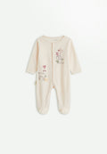 Pyjama bébé en velours Elisa