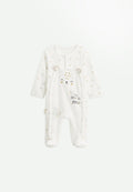Pyjama bébé en velours ouverture pont Mon Petit Chou du Pérou