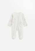 Pyjama bébé en velours ouverture zippée Badian