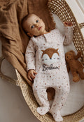 Pyjama bébé matelassé ouverture pont Caramel