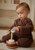 Surpyjama bébé en sherpa Cracotte