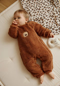 Surpyjama bébé en sherpa Moka