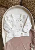 Veste bébé en molleton Doucette