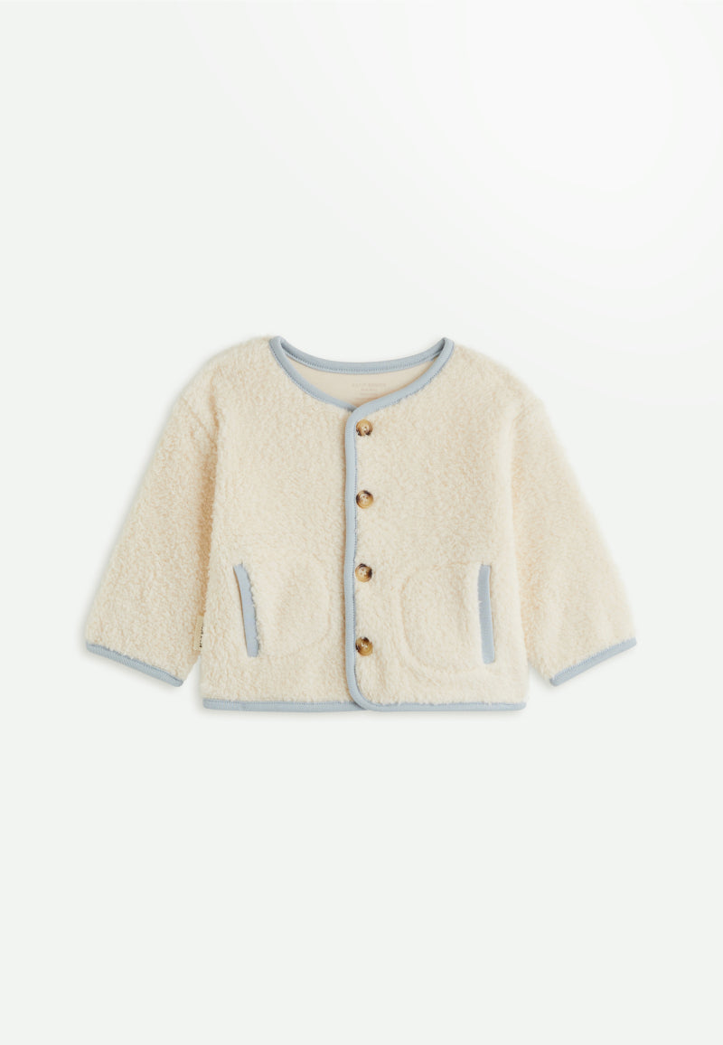 Veste bébé en sherpa Voix Lactée
